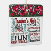 ***** GEWELDIGE CHRISTMAS-OMSTANDIGHEDEN KERAMISCH ORNAMENT (Rechts)