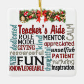 ***** GEWELDIGE CHRISTMAS-OMSTANDIGHEDEN KERAMISCH ORNAMENT (Voorkant)