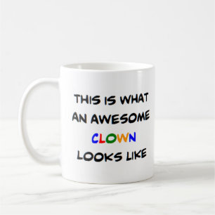 geweldige clown koffiemok