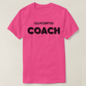 Geweldige coach t-shirt (Design voorkant)
