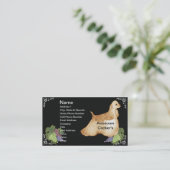 Geweldige Cockers Spaniel Visitekaartje (Staand voorkant)