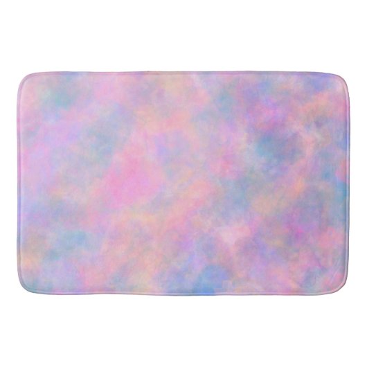 Geweldige combinatie van pastelkleuren  badmat (Voorkant)