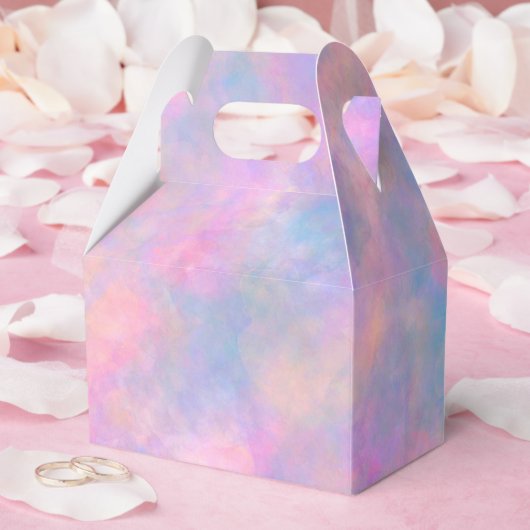 Geweldige combinatie van pastelkleuren bedankdoosjes (Huwelijk)