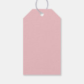 Geweldige combinatie van pastelkleuren cadeaulabel (Achterkant)