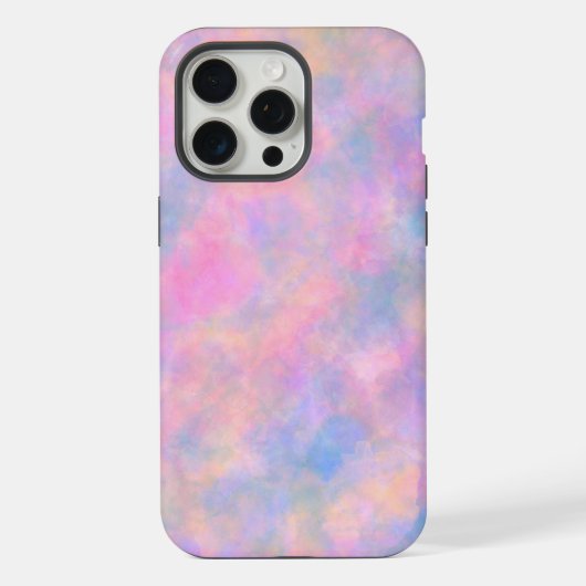 Geweldige combinatie van pastelkleuren iPhone hoesje (Achterkant)