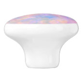 Geweldige combinatie van pastelkleuren  keramische knop (Zijkant)