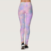 Geweldige combinatie van pastelkleuren leggings (Achterkant)