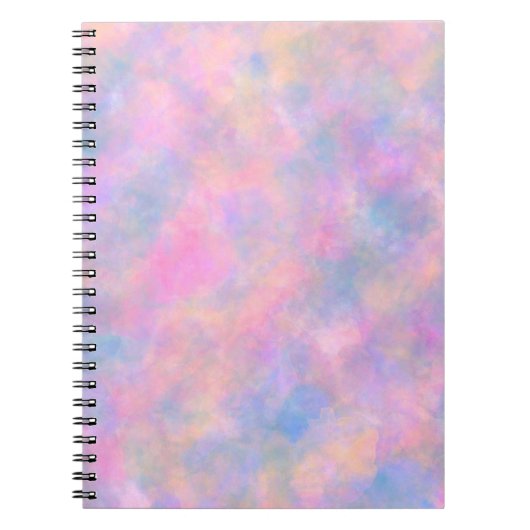 Geweldige combinatie van pastelkleuren notitieboek (Voorkant)
