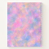 Geweldige combinatie van pastelkleuren notitieboek (Achterkant)