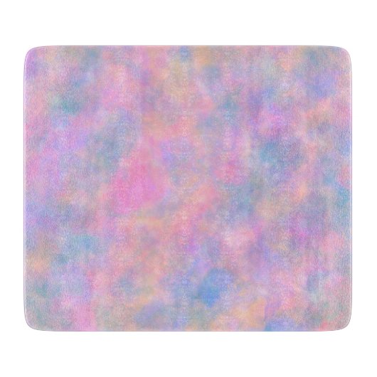 Geweldige combinatie van pastelkleuren snijplank (Voorkant)