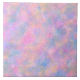 Geweldige combinatie van pastelkleuren tegeltje