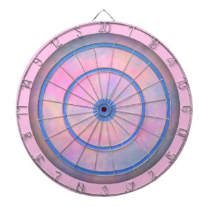 Geweldige combinatie van pastelkleuren verordening dartbord