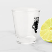 Geweldige Comedy en Tragedy Theatre Masks Shot Glas (Links)