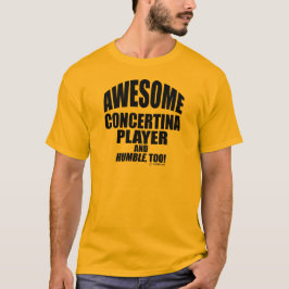 Geweldige Concertina Player T-shirt
