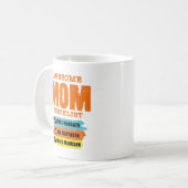 Geweldige Cool Mom Koffiemok (Voorkant links)