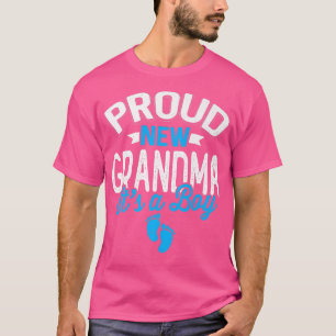 Geweldige Cool Proud New Grandma Het is een jongen T-shirt