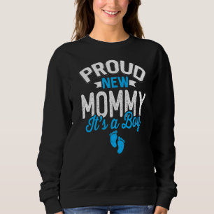 Geweldige Cool Proud New MMammie Het is een Jongen Trui