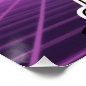 Geweldige Cool Retro Gamer Cat Perfect Poster (Hoek)