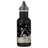 Geweldige coole "Music is Life" kleurrijke muziekn Waterfles (Links)