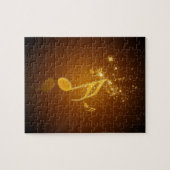 Geweldige, coole trendy glanzend semiquavers muzie legpuzzel (Horizontaal)