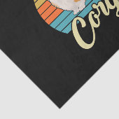 Geweldige Corgi 1970s  Retro Tissuepapier (Detail)