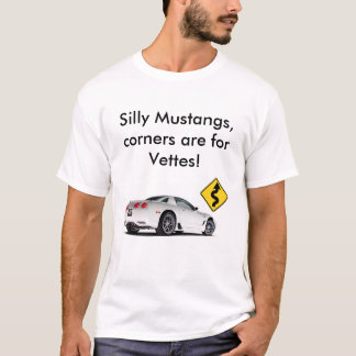Geweldige Corvette VS Mustang T-shirt