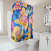 Geweldige Cotonou Leaves Douchegordijn (In situ)