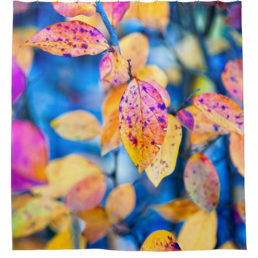 Geweldige Cotonou Leaves Douchegordijn (Voorkant)