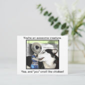 Geweldige creatie briefkaart (Staand voorkant)