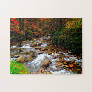 Geweldige Creek Smoky Mountains. Legpuzzel