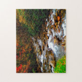 Geweldige Creek Smoky Mountains. Legpuzzel (Verticaal)