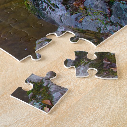 Geweldige Creek Smoky Mountains. Legpuzzel (Zijkant)