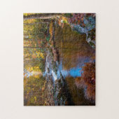 Geweldige Creek Smoky Mountains. Legpuzzel (Verticaal)