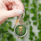 Geweldige Cthulhu Alien Spider Skull Lovecraftian Sleutelhanger (Hand)
