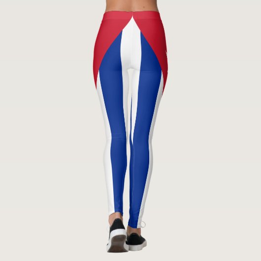 Geweldige Cubaanse vlag Leggings (Achterkant)
