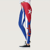 Geweldige Cubaanse vlag Leggings (Links)