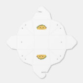 Geweldige Cute Cartoon Kawaii Smiling Taco Bedankdoosjes (Uitgevouwen)