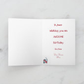 Geweldige Cute Ninja Kaart (Binnen)