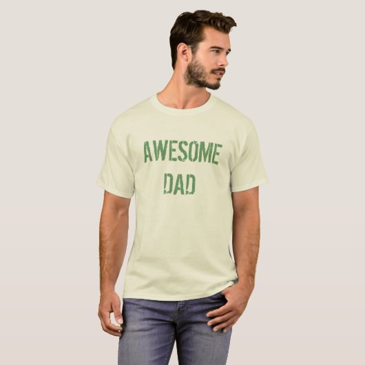 GEWELDIGE DAD T-SHIRT (Voorkant volledig)