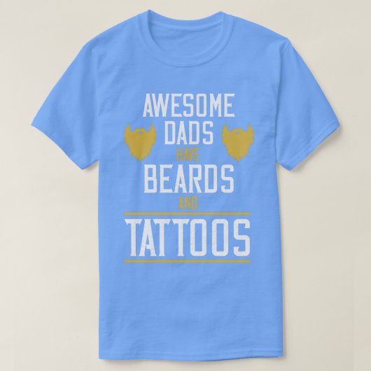 Geweldige DADS hebben paden en Tattoos Klassieke T T-shirt (Design voorkant)