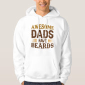 Geweldige Dads hebben paden Hoodie (Voorkant)