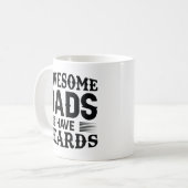 Geweldige Dads hebben paden Koffiemok (Voorkant links)