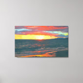 Geweldige dag 1490 art canvas afdruk (Voorkant)