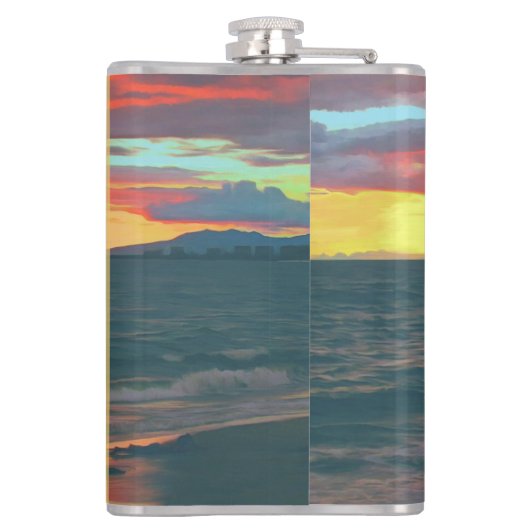 Geweldige dag 1490 heupfles (Achterkant)