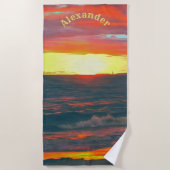 Geweldige dag 1490 strandlaken (Voorkant)