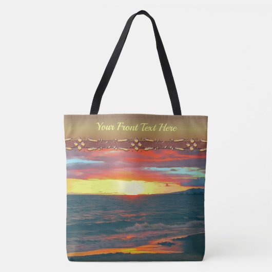 Geweldige dag 1490 tote bag (Voorkant)