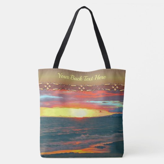 Geweldige dag 1490 tote bag (Achterkant)