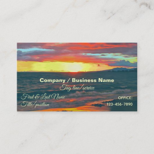 Geweldige dag 1490 visitekaartje (Voorkant)