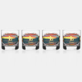 Geweldige dag 1490 whisky glas (Voorkant)
