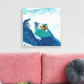 Geweldige dag canvas afdruk (Insitu (Woonkamer))